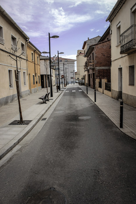Calle Huesca en Monzon Paobal Contructora